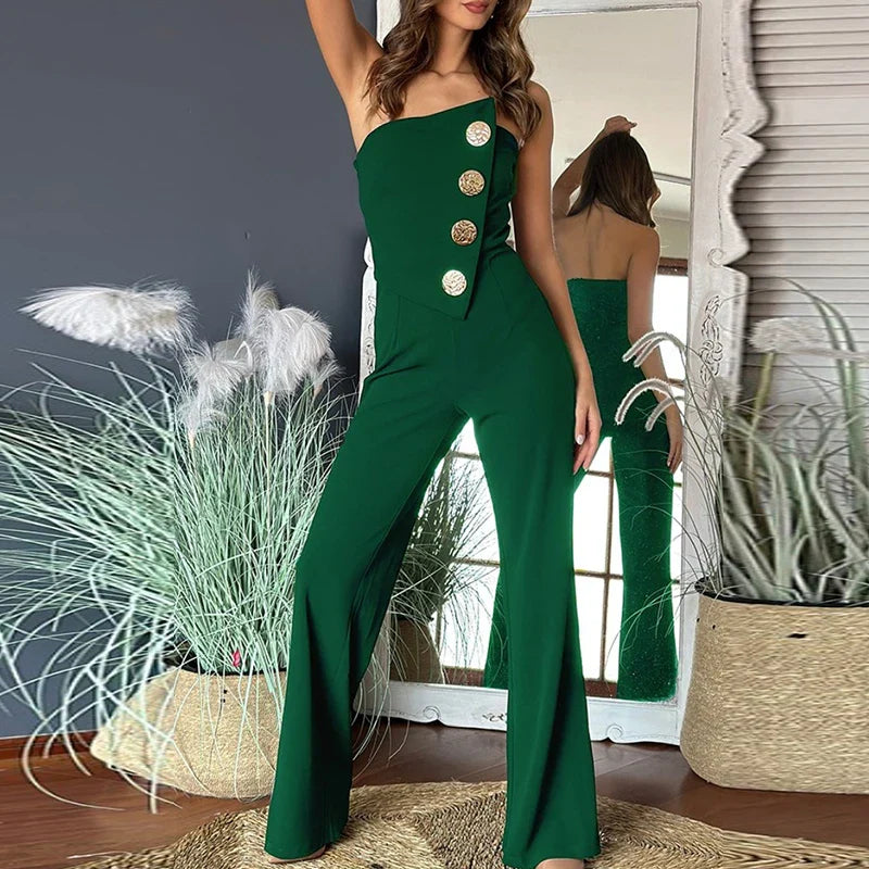 Macacão Luiza Elegancce