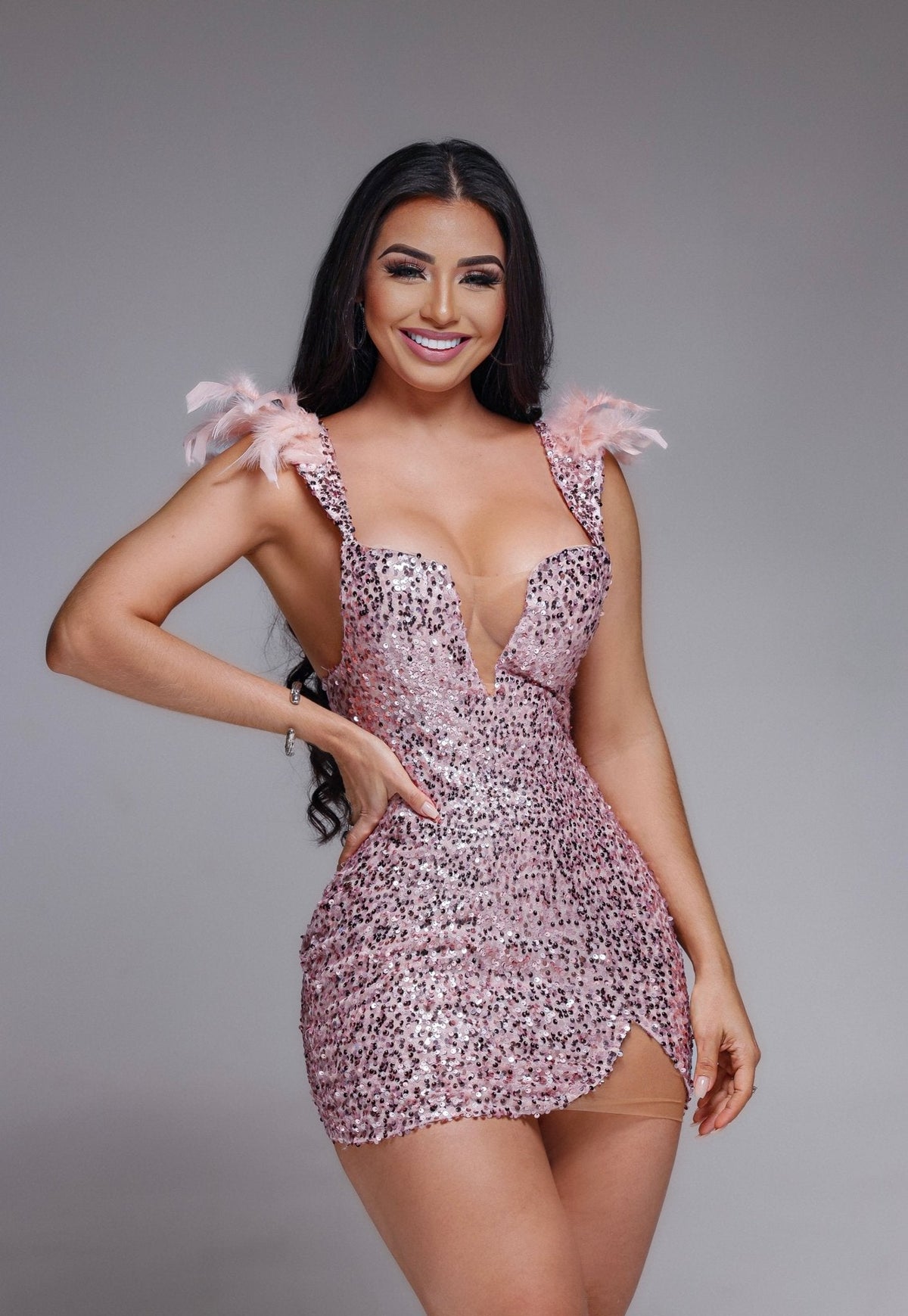 Vestido Plumisk