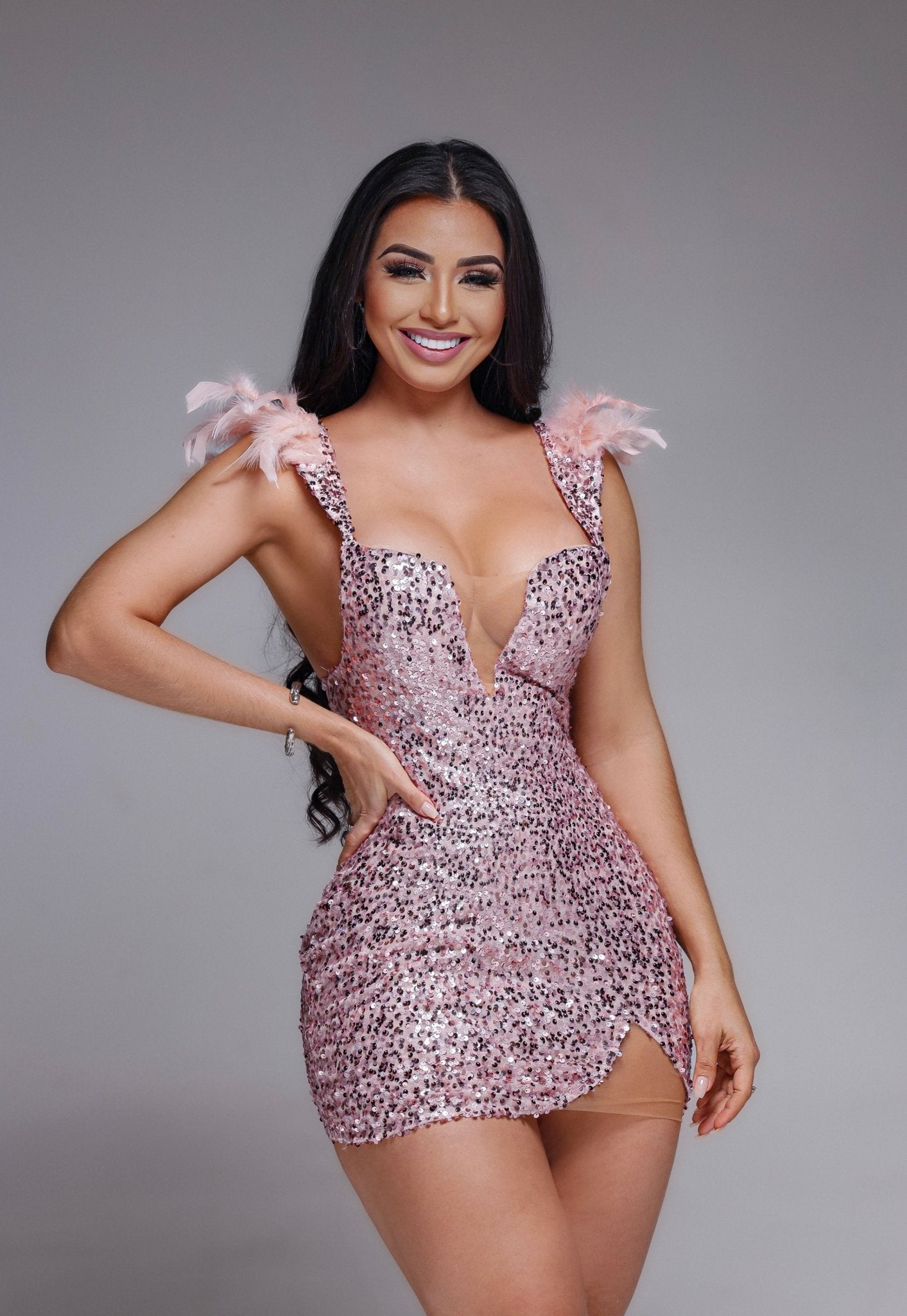 Vestido Plumisk